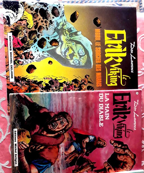 RARO - BD - Erik, le Viking de Don Lawrence (Edição em francês)