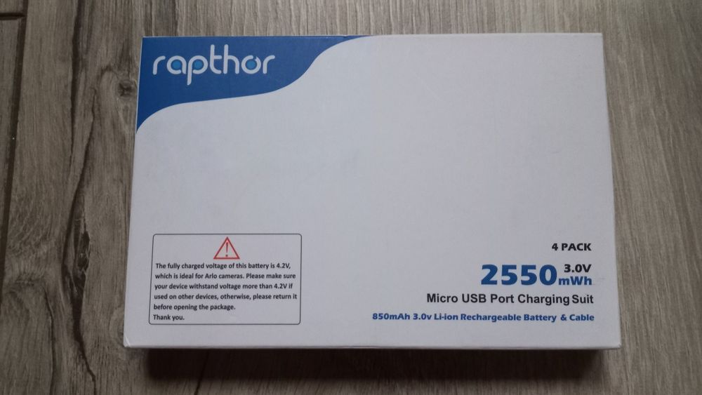 Ładowarka do akumulatorków Rapthor