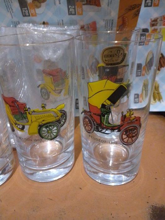 Винтажные стаканы Богемия.
