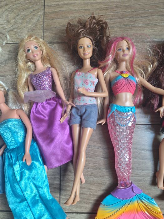 lalki Barbie, różne rodzaje