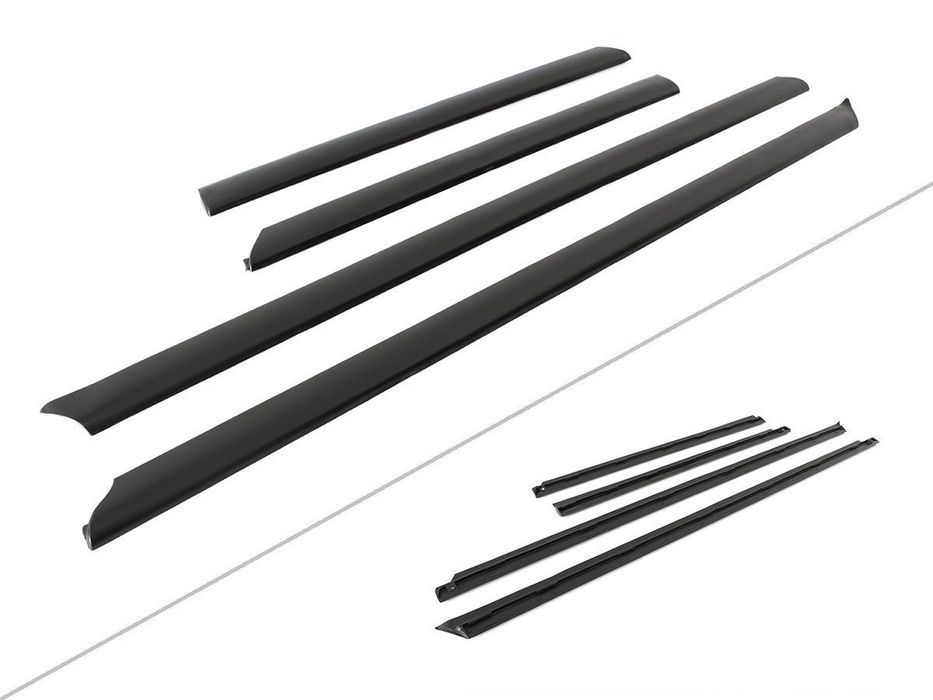 Kit de 4 frisos fundo das portas Audi A4 modelo B5  (NOVOS)