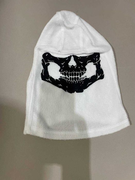 Балакла Череп Біла Флісова