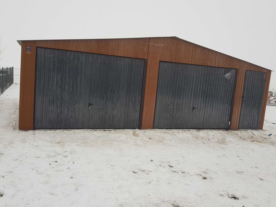 Garaż blaszany 8x6 kolor PRODUCENT BLACHMAR