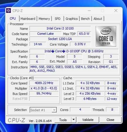 PC | Core i3 10gen | 16gb DDR4 3200MHz + Samsung SyncMaster 2243BW 22"
