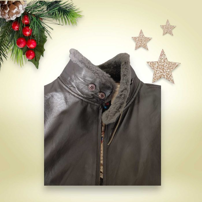 Blusão da Força Aérea Americana em pele