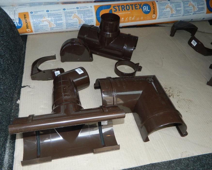 Водостічні системи (ринви. труби ) BRYZA.