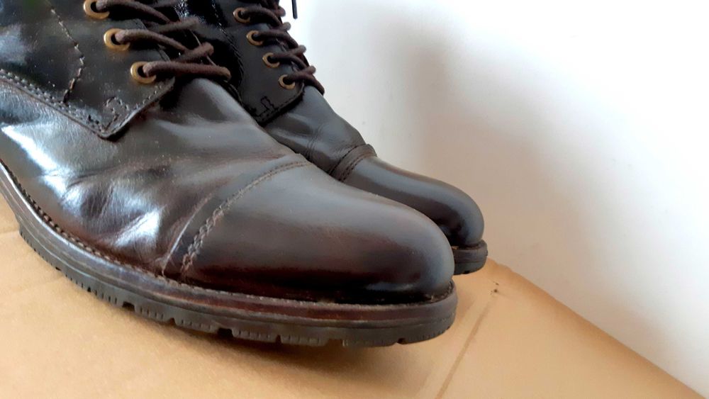 JACK JONES sztyblety oficerki jesień zima hand made PORTUGAL