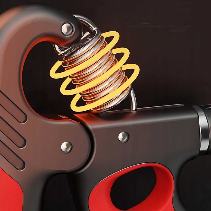 ŚCISKACZ DO RĄK do 100KG Regulowany Opór z LICZNIKIEM Solidny MOCNY