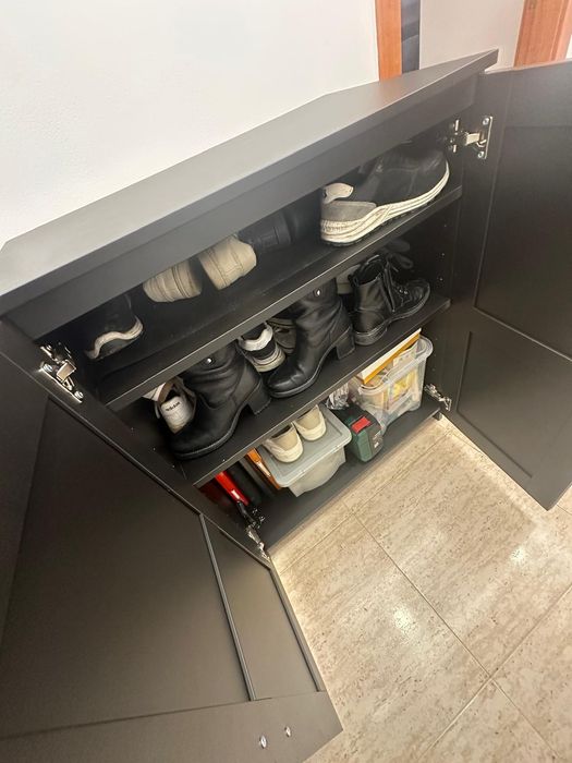 2 armários Brimnes IKEA pretos