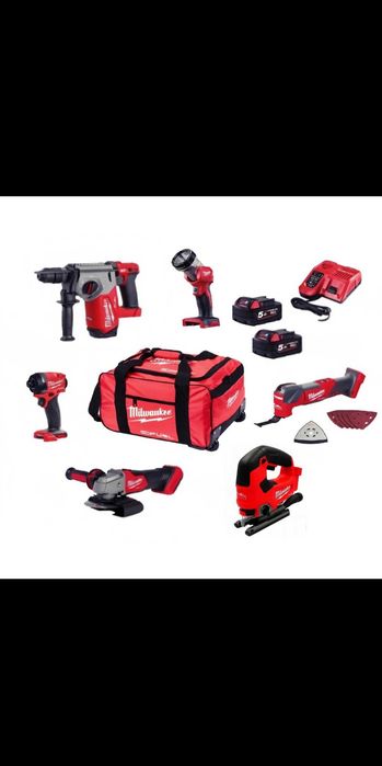Zestaw elektronarzędzi Milwaukee M18