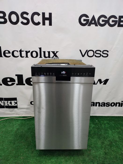 Посудомийна машина з нержавіючої сталі Siemens iQ500 вузька 45см A+++