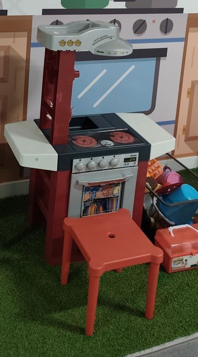 Cozinha de brincar com acessórios