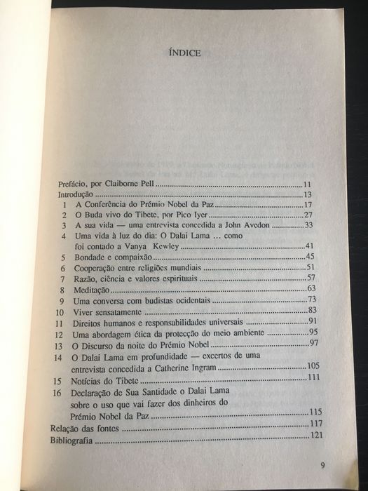 O Dalai Lama - uma política de bondade, Sidney Piburn