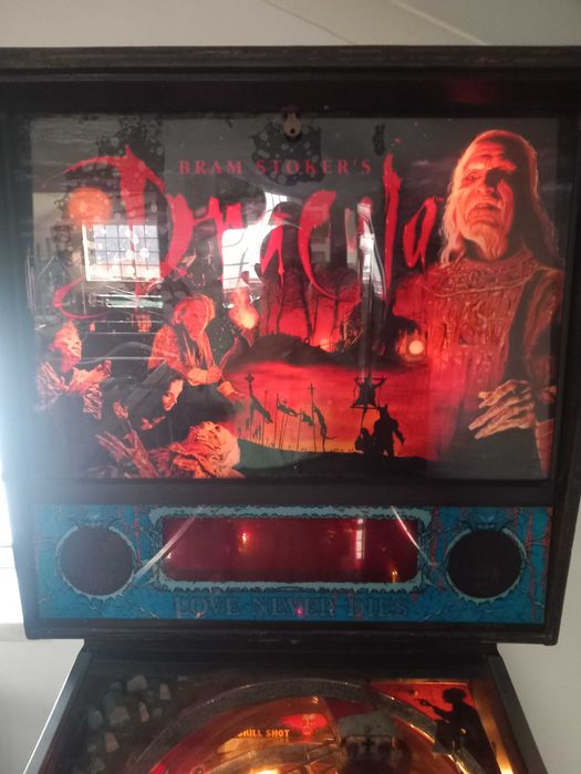 Pinball flippers Dracula
