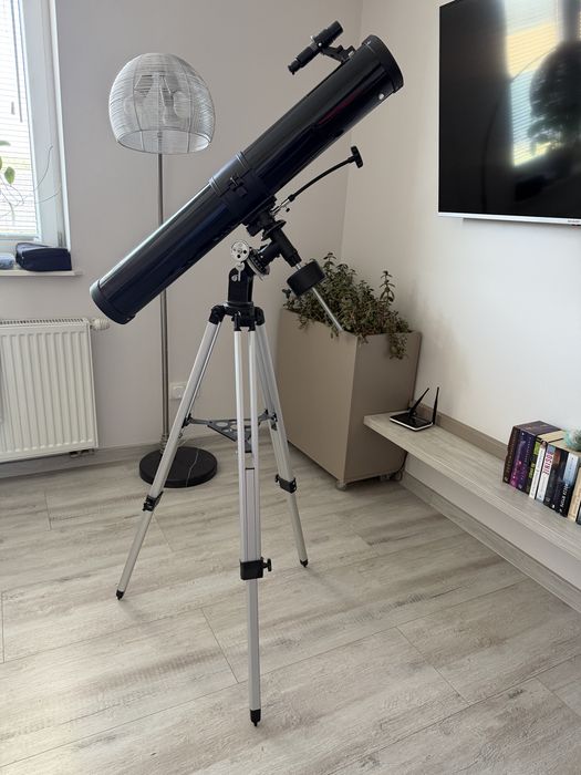 Teleskop Luneta Astronomiczna 900mm - Lustro fi 76 mm