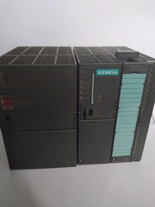 Cpu 314 siemens simatic z7 300 plc step 7 zasilacz di do