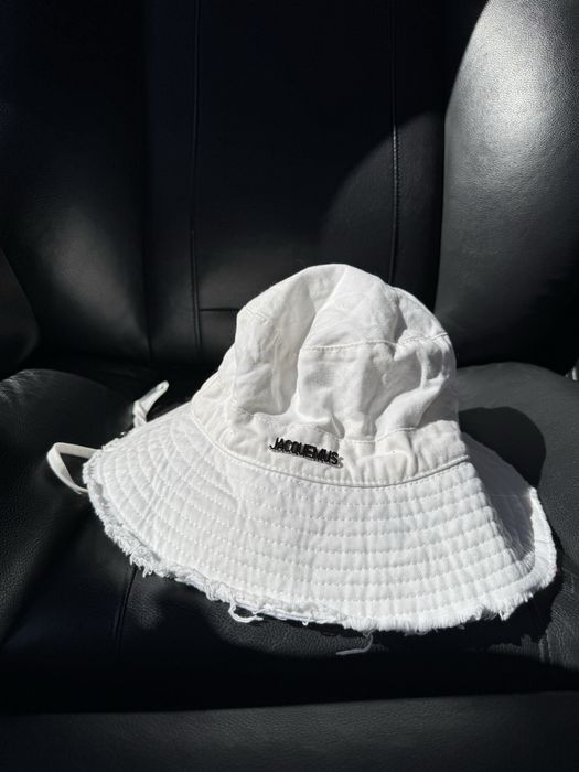 Kapelusz bialy Jacquemus