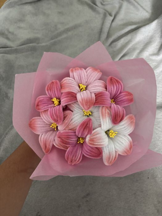 Kwiaty handmade