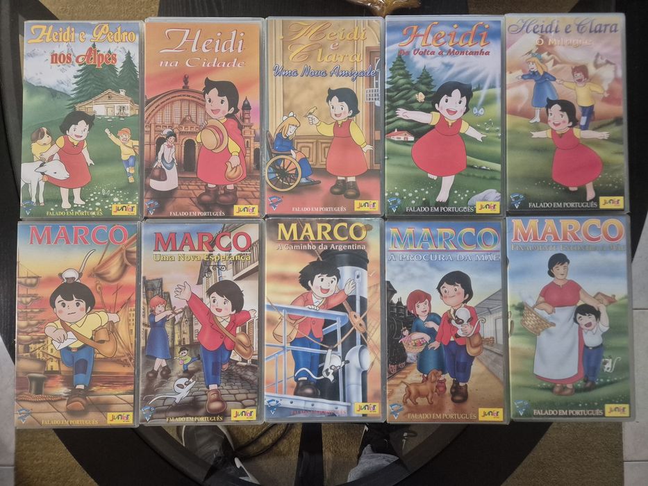 Filmes VHS Infantis Disney e Outros - Preços Variados