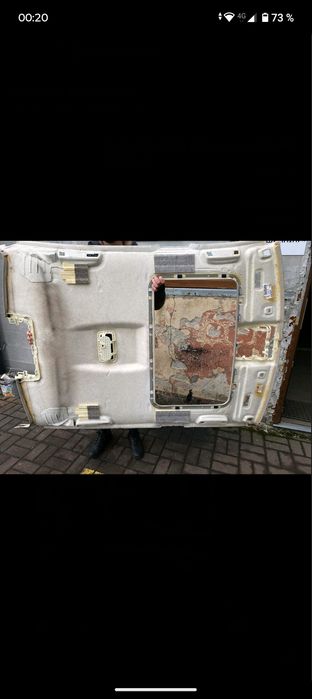 Стеля бмв ф10 , потолок bmw f10  , обшивка стелі