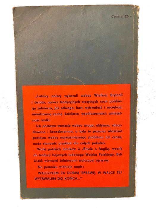 Książka "W bitwie o Anglię"