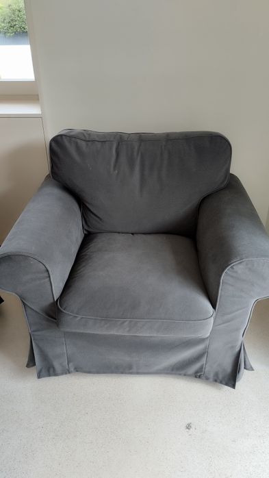 Sofá 1 lugar/Poltrona ektorp IKEA cinza