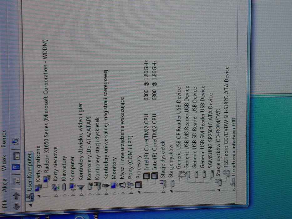 Komputer inter Core win7