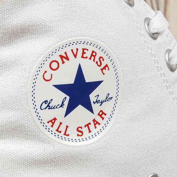 Кеди Converse All Star (White Hi) білі високі
