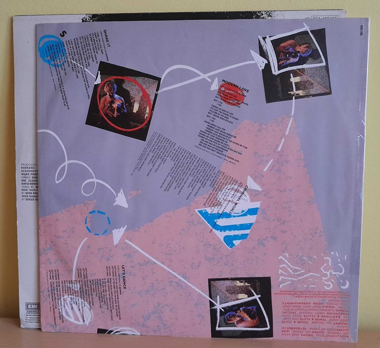 DAVID BOWIE – Let's Dance Winyl/LP