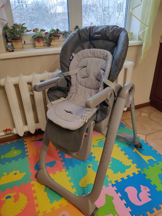 Стільчик для годування Chicco Polly Magic Relax Graphite