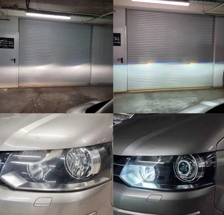 AMS Sanvi driveX aozoom Ремонт фар, тюнинг оптики, замена линз, Bi-Led