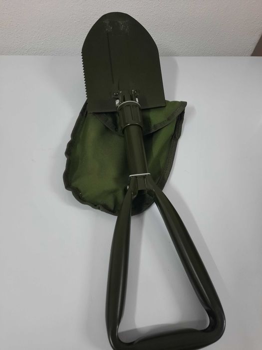 Pá de campismo com bolsa