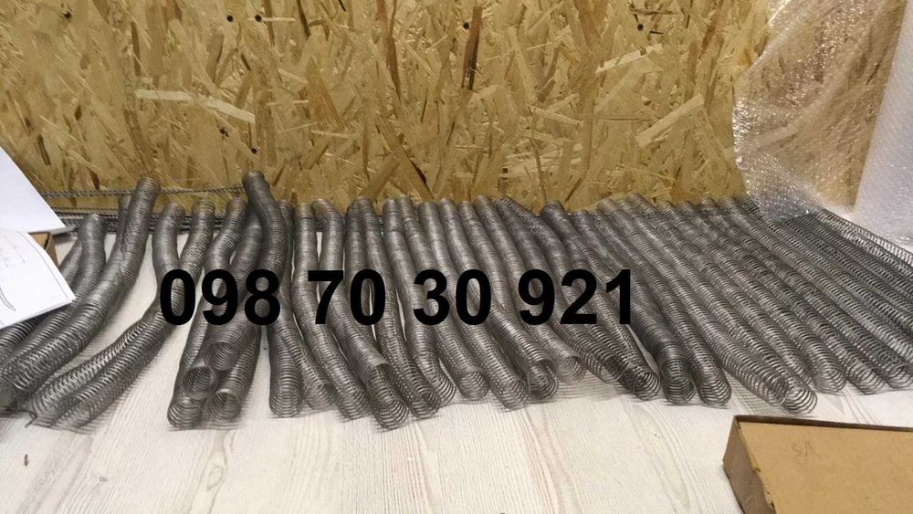 Гріючі спіралі з фехралі, ніхрому. Спіраль для пічі. Спіраль ТенПро.