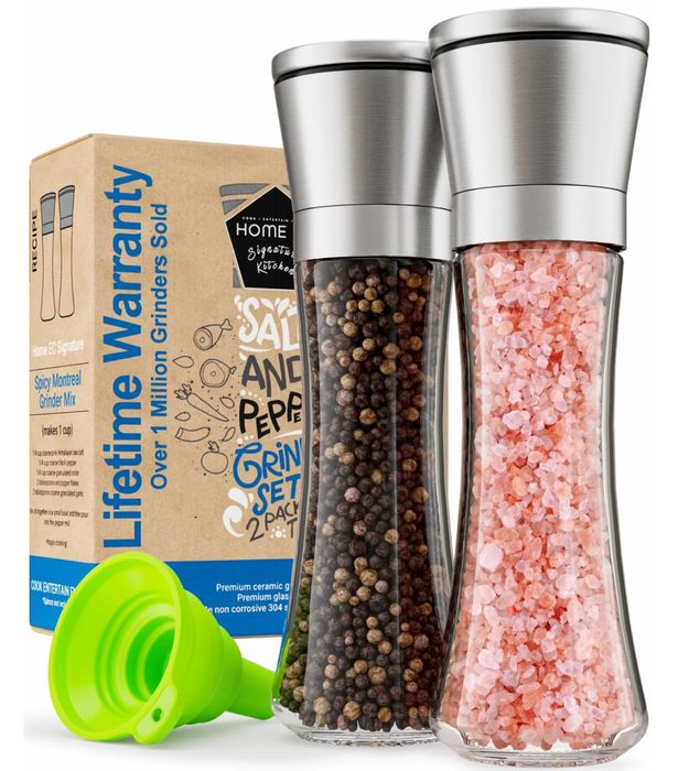 zestaw młynka do soli i pieprzu