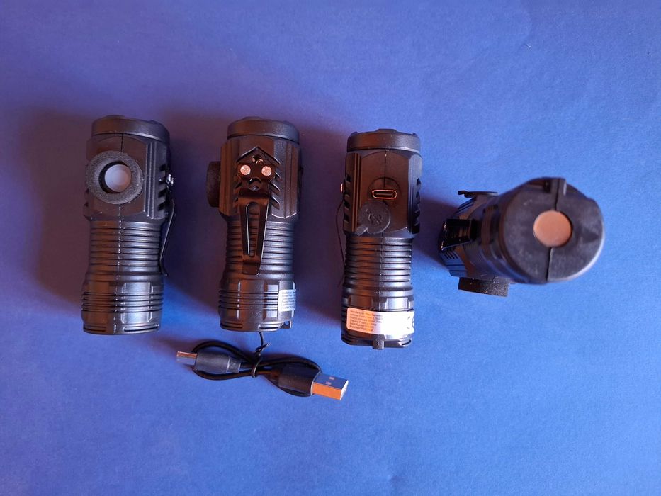 Lanternas led recarregáveis
