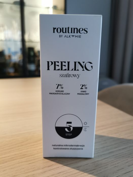 Peeling szafirowy Routines by Alkmie