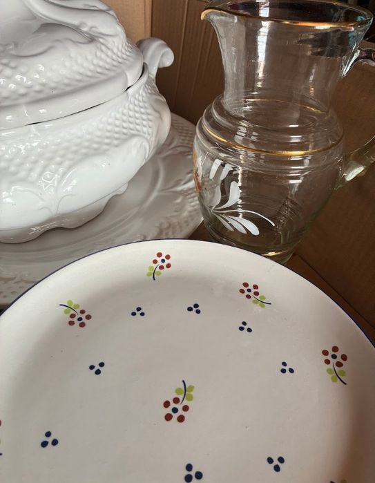 Conjunto louça antiga