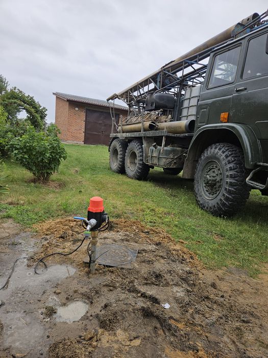 Studnie głębinowe,  odwierty pod pompy ciepła