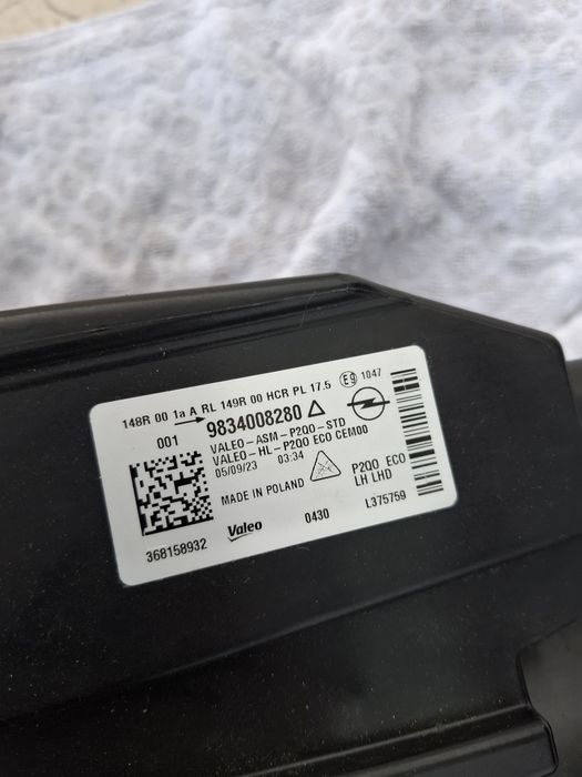 Left headlight OPEL MOKKA 1.2 (76)  MODULO LED