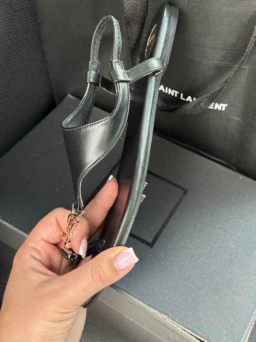 Босоніжки YSL 38 шкіряні