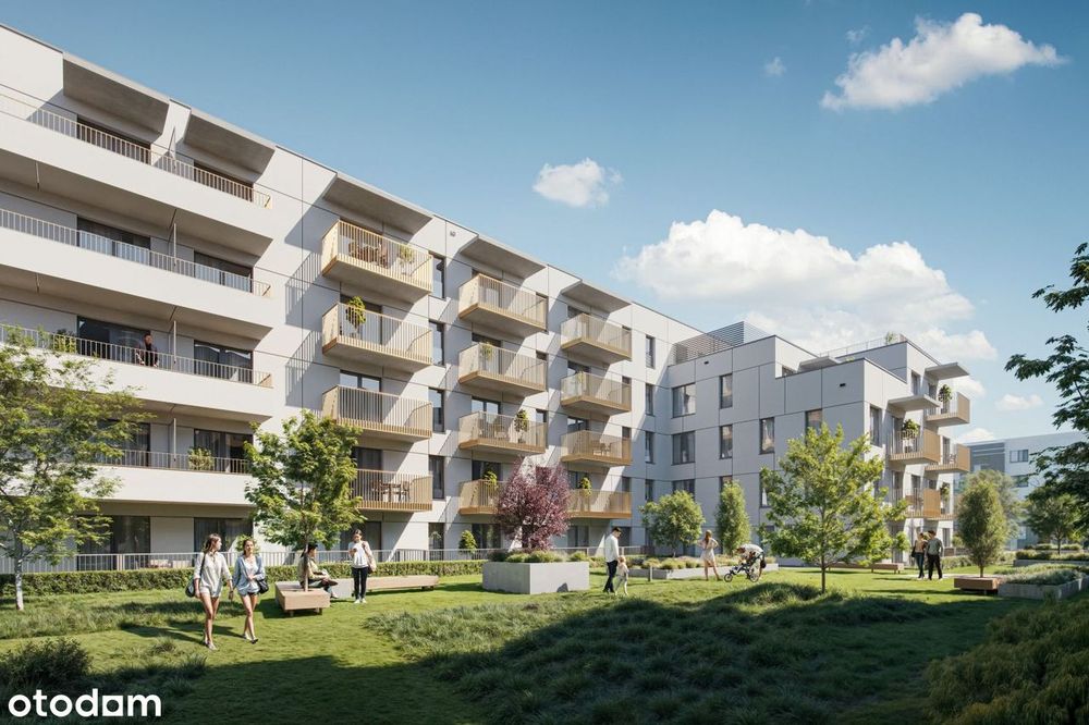 2-pokojowe mieszkanie 35m2 + balkon