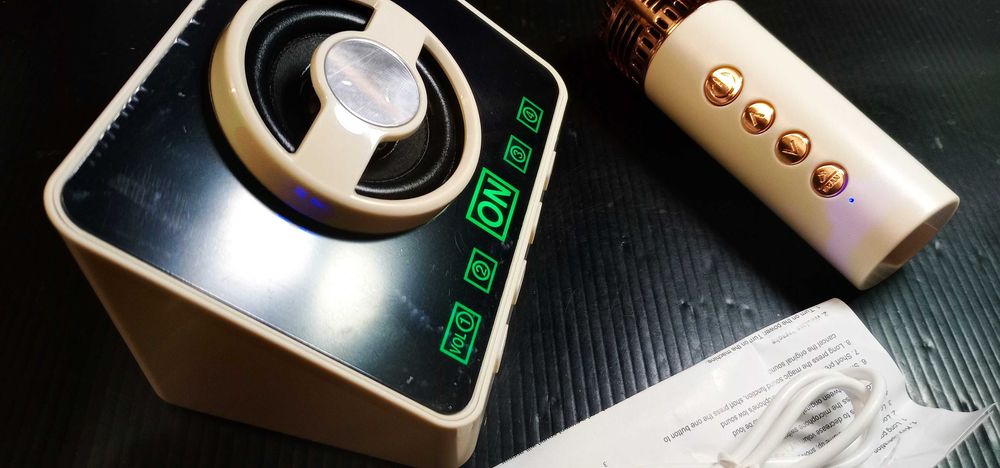 Wireless Karaoke Speaker + Microphone64309887272451121