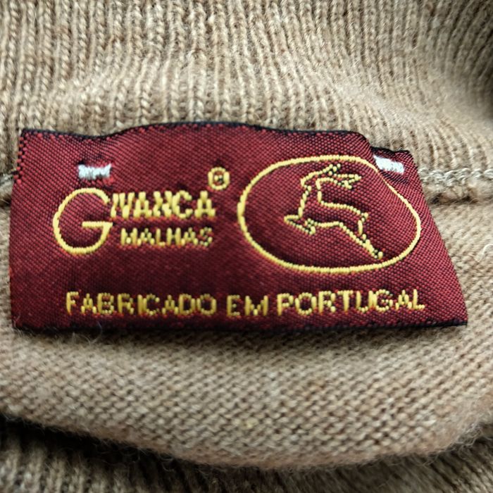 Camisola castanho 80% lã