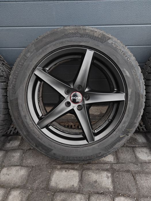 Koła 5x108 18" Volvo XC60 235/60 Continental zimowe