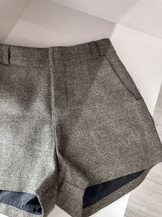 Твідові теплі шорти
