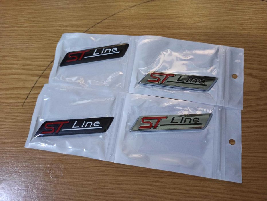 Símbolos emblemas Ford ST LINE | Seat CUPRA | SPORT