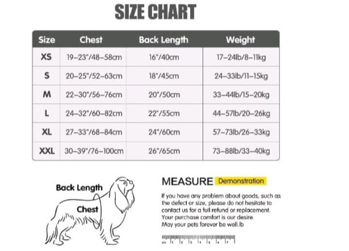 HEYWEAN wodoszczelna kurtka dla psa r.XXL