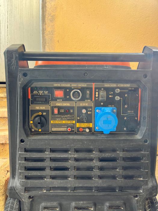 Gerador Inverter GENERGY Tenerife 7500W – Profissional | Arranque elétrico