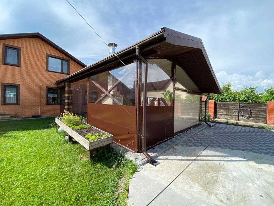 М'які вікна Івано-Франківськ. Гнучкі вікна для веранди, альтанки