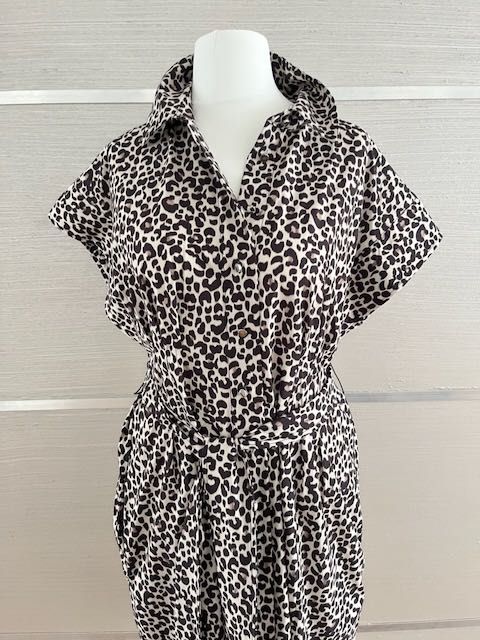 sukienka w panterkę DKNY r 42